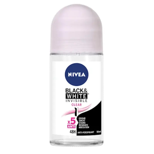 Nivea Deodorant Roll On Black & White 50mL