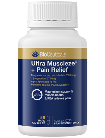 BioCeuticals Ultra Muscleze + Pain Relief 56 Capsules