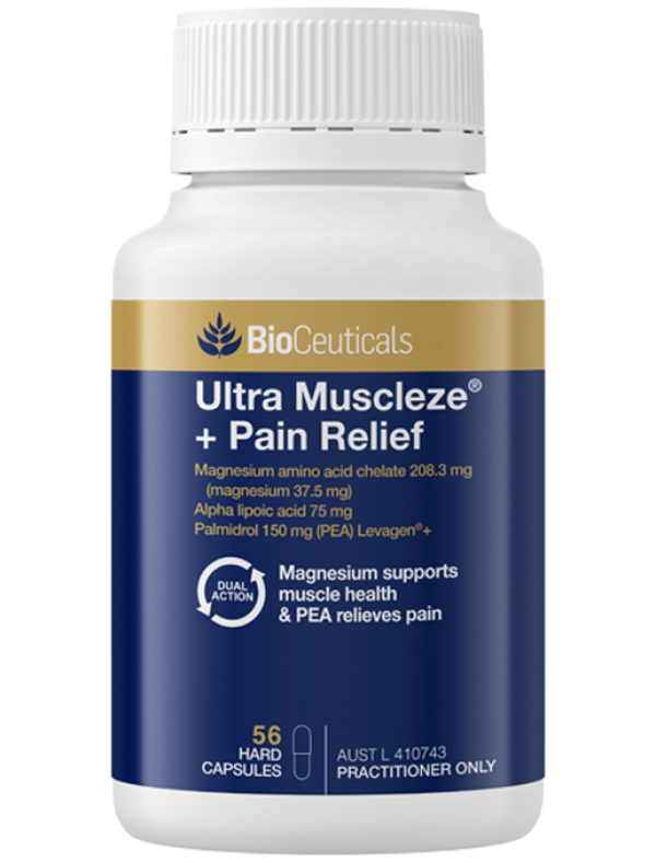 BioCeuticals Ultra Muscleze + Pain Relief 56 Capsules