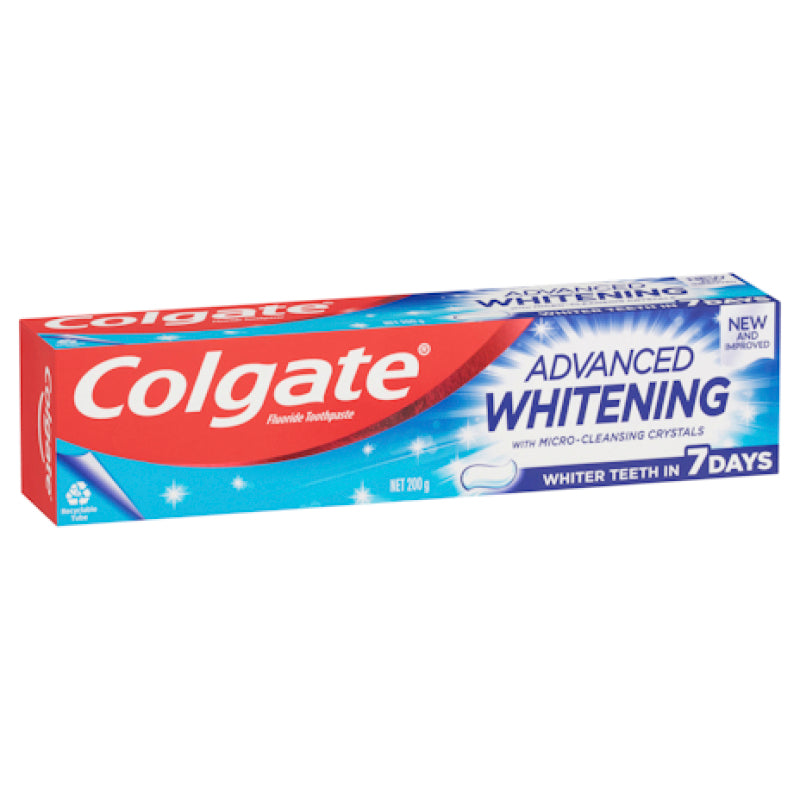 Colgate Toothpaste Advanced Whitening 200g – Michael's Chemist