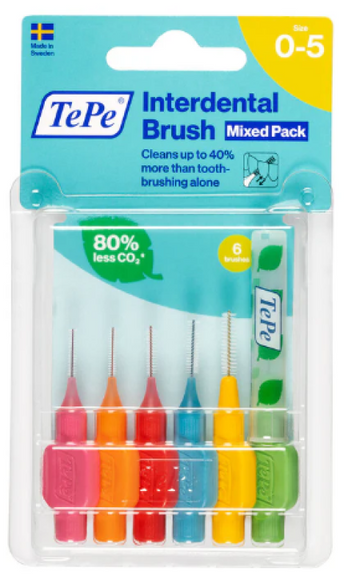 TePe Original Interdental Brushes Mixed Pack