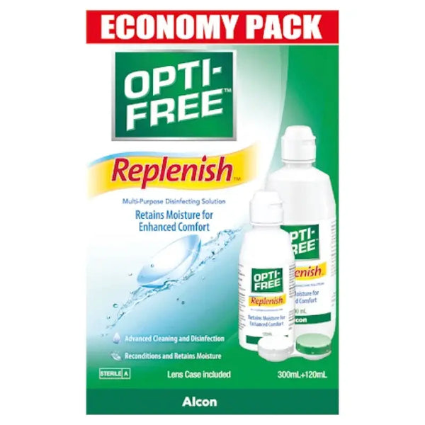 Opti Free Replenish Economy Pack 300ml + 120ml