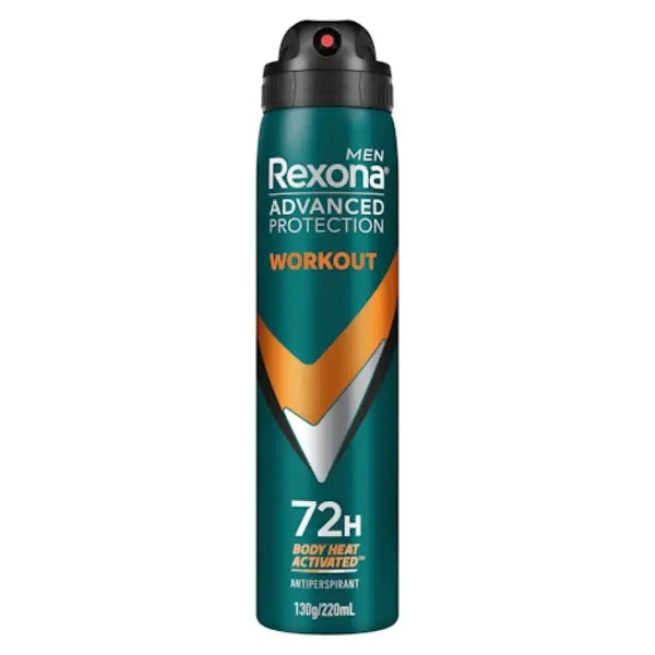 Rexona Men Advanced Protection Workout Antiperspirant Deodorant 220 ml