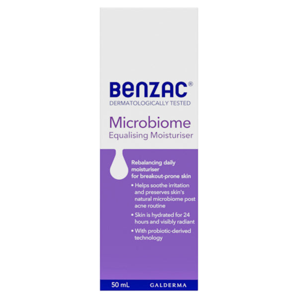 Benzac Microbiome Equalising Moisturiser 50ml