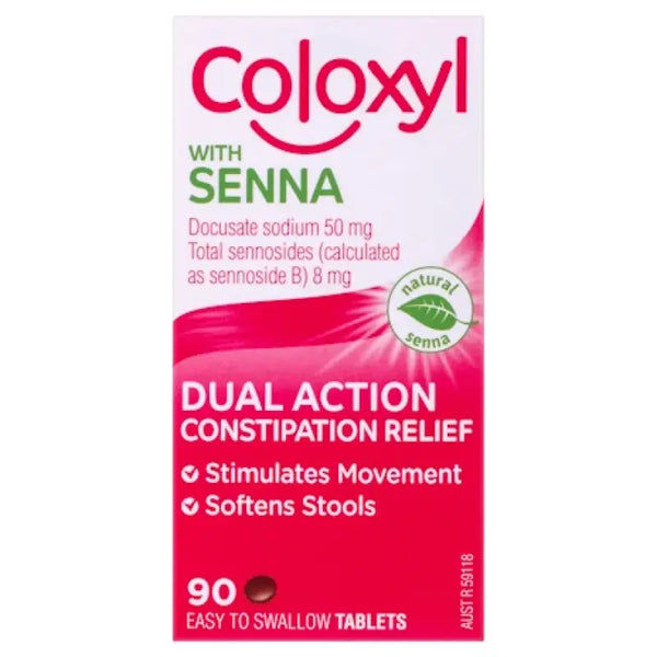 Coloxyl With Senna Tablets 90