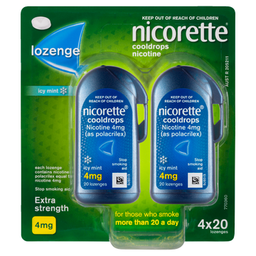 Nicorette Cooldrops Lozenges 80