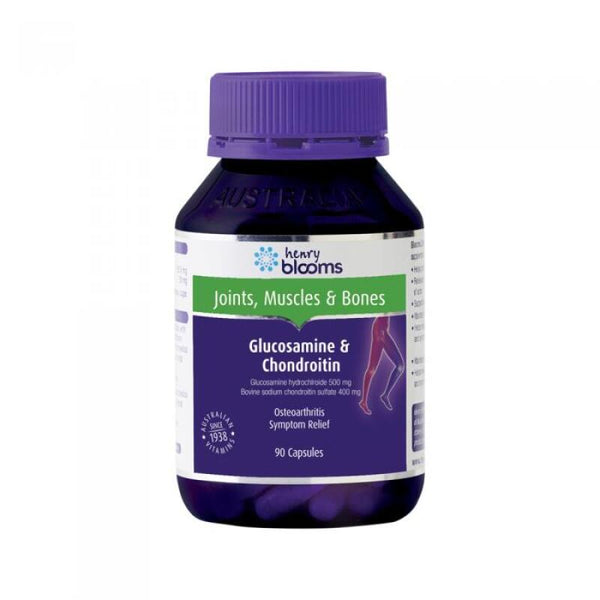 Henry Blooms Glucosamine and Chondroitin Capsules 90