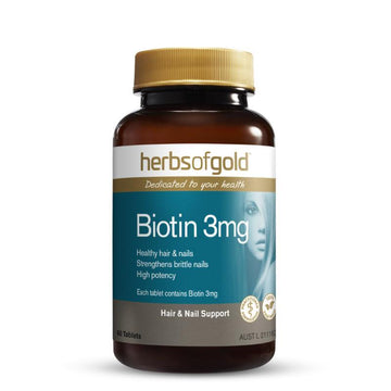 Herbs of Gold Biotin 3mg 60 Tablets