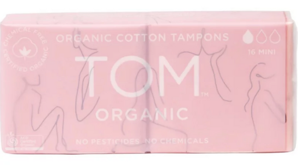 Tom Organic Tampons Mini 16