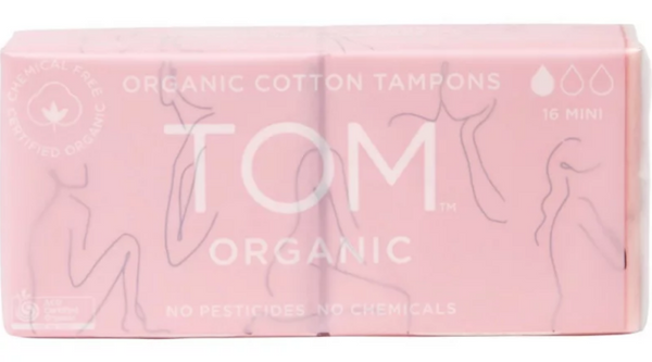 Tom Organic Tampons Mini 16 Pack