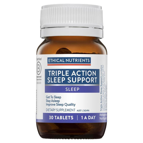 Ethical Nutrients Triple Action Sleep Support Tablets 30