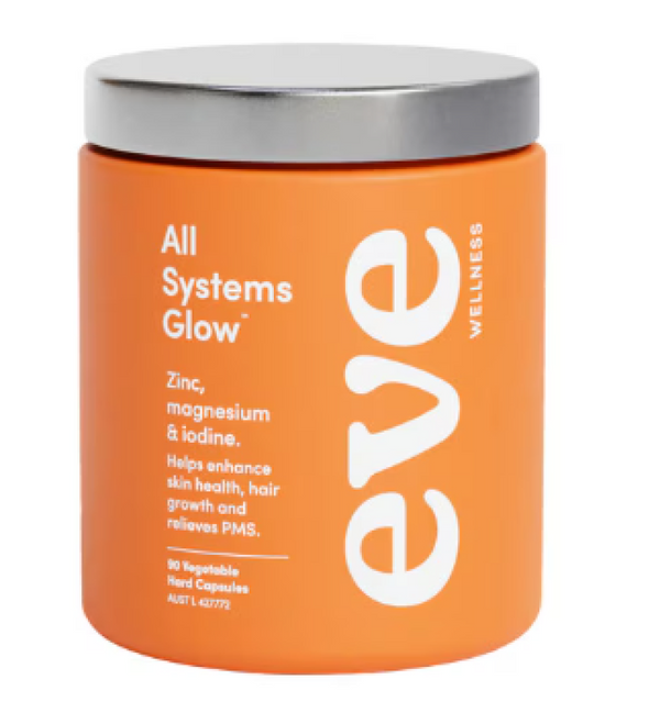 Eve Wellness All Systems Glow 90 Vege Capsules