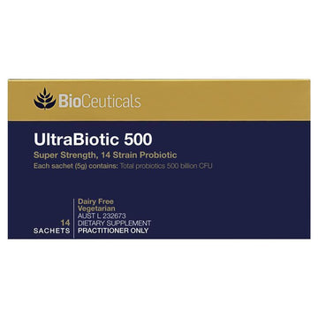 BioCeuticals UltraBiotic 500 14 Sachets (70g)