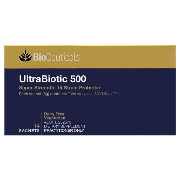 BioCeuticals UltraBiotic 500 14 Sachets (70g)