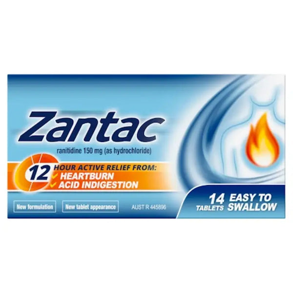 Zantac 12 Hour 150mg 14 Tablets