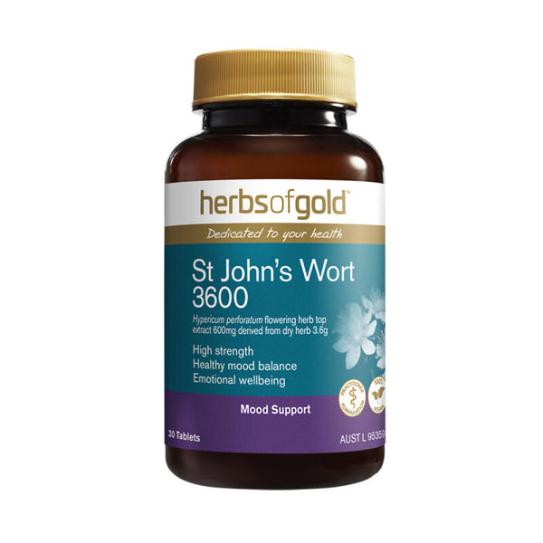 Herbs of Gold St Johns Wort 3600 30 tab