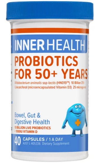 Inner Health Probiotics for 50+ Years