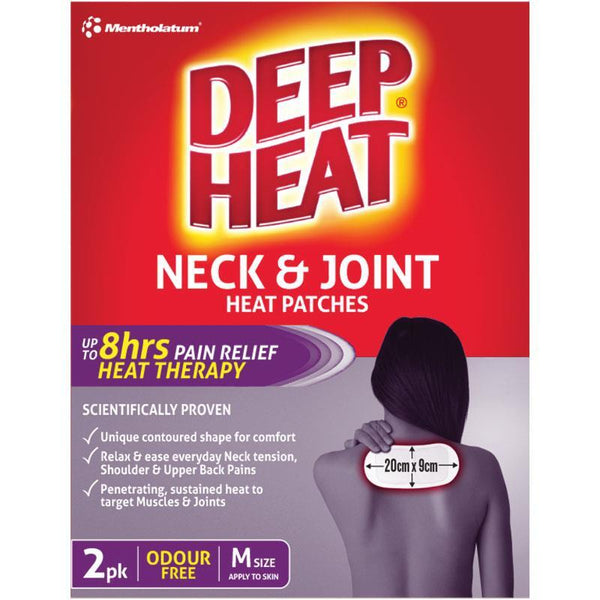 Deep Heat Neck & Joint Heat Patches 2 Pack