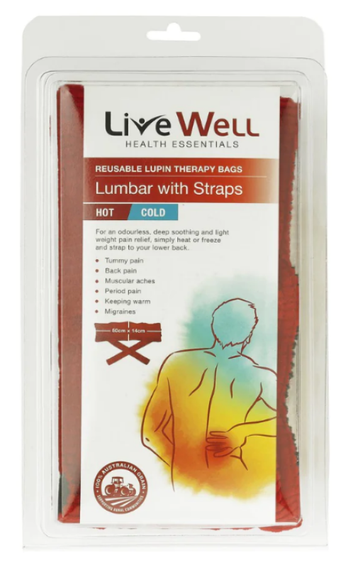 Live Well Lumbar With Straps Hot & Cold Bag