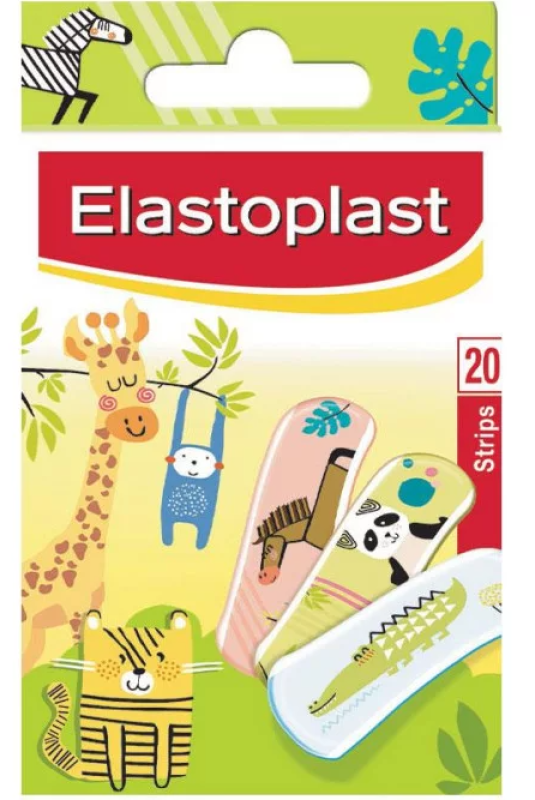 Elastoplast Kids Animals Plasters 20 Strips