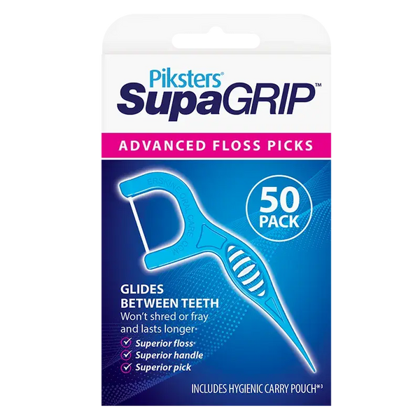 Pikster Supagrip Flosser 50 Pieces Pack