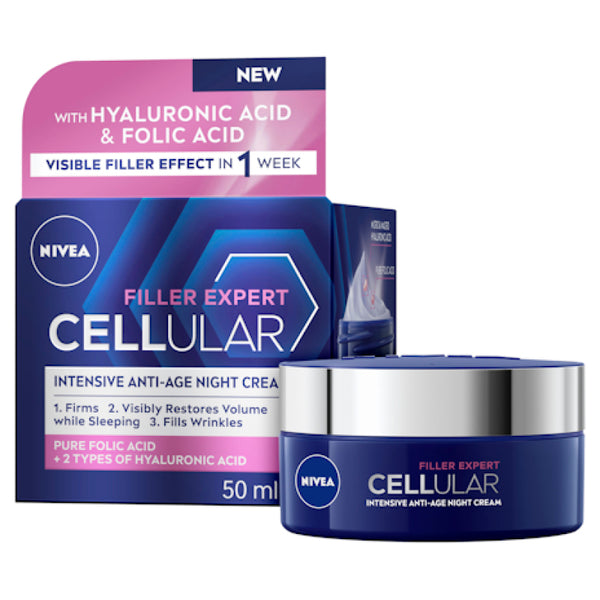 Nivea Cellular Filler Expert Intensive Anti-Age Night Cream 50Ml