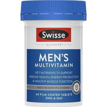 Swisse Men's Ultivite Multivitamin 60 Tablets