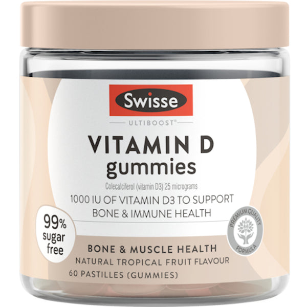 Swisse Vitamin D 60 Gummies