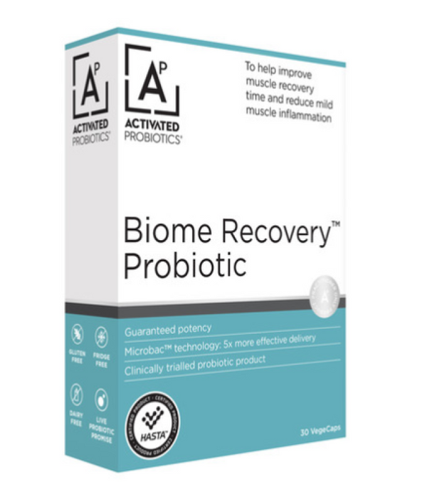 Activated Probiotics Biome Recovery 30 Vegetarian Capsules