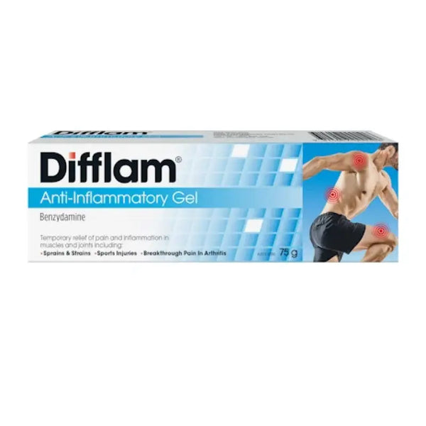 Difflam Anti Inflammatory Gel 3% 75g