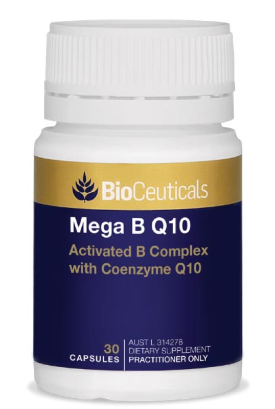 BioCeuticals Mega B Q10 Capsules 30