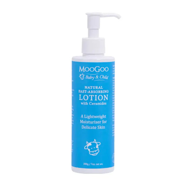 MooGoo Baby Fast-Absorbing Lotion with Ceramides 200g