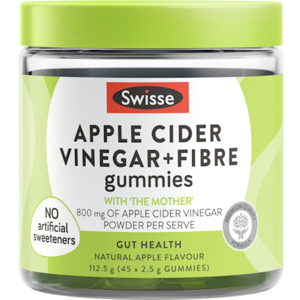 Swisse Apple Cider Vinegar & Fibre 45 Gummies
