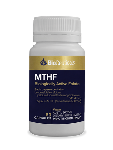 BioCeuticals MTHF Biologically Active Folate 60 Capsules