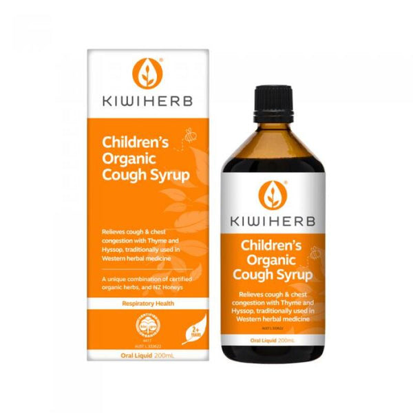Kiwiherb Children's Organic Cough Syrup Oral Liquid 200ml
