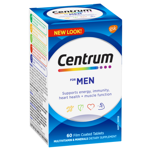 Centrum For Men 60 Tablets