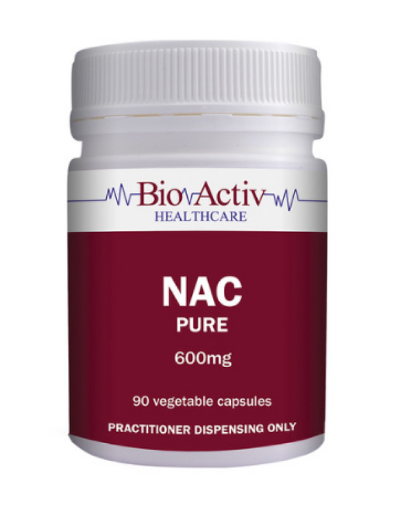 BioActiv Healthcare NAC Pure 600mg 90 Capsules