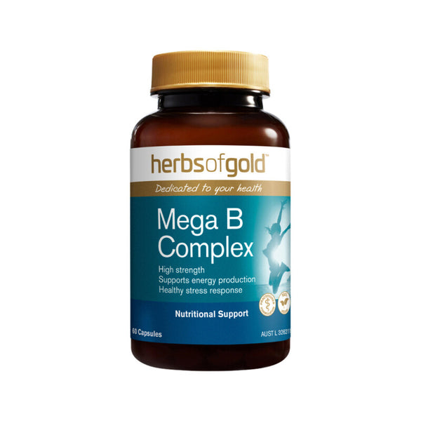 Herbs of Gold Mega B Complex  60cap