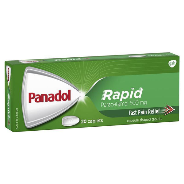 Panadol Rapid Caplets 500mg 20