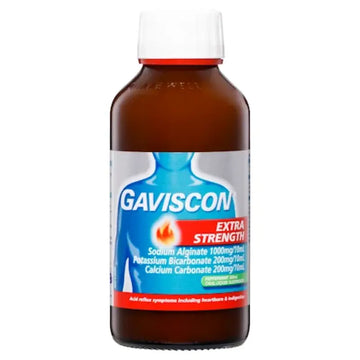 Gaviscon Extra Strength Heartburn And Indigestion Relief Peppermint Flavour 300ml