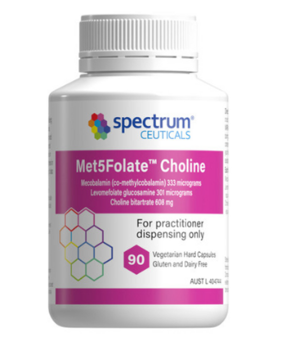 Spectrumceuticals Met5Folate Choline 90 Capsules