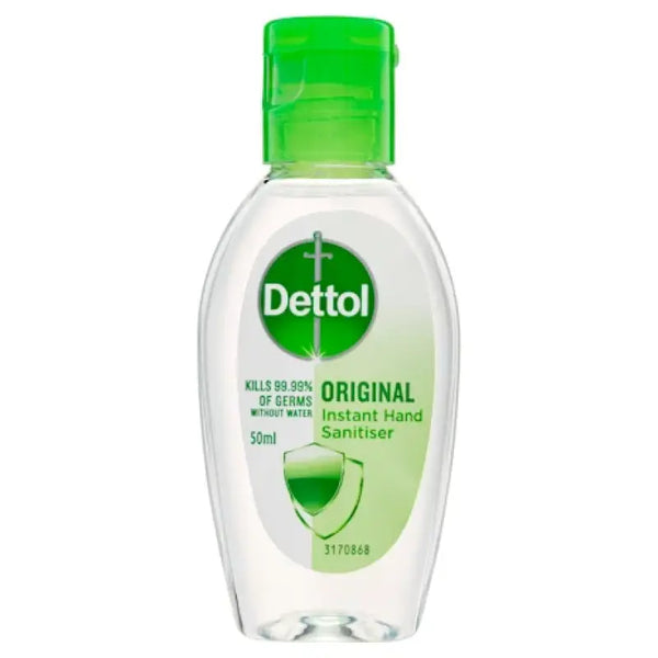 Dettol Instant Liquid Hand Sanitiser Original Antibacterial 50mL