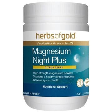 Herbs of Gold Magnesium Night Citrus Berry 150G