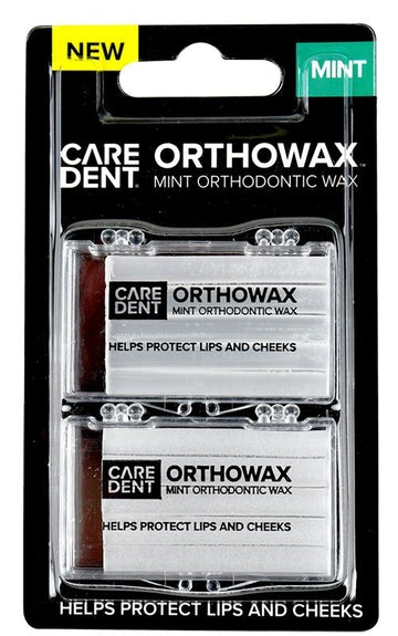 OrthoWax Orthodontic Wax Mint 2 pack