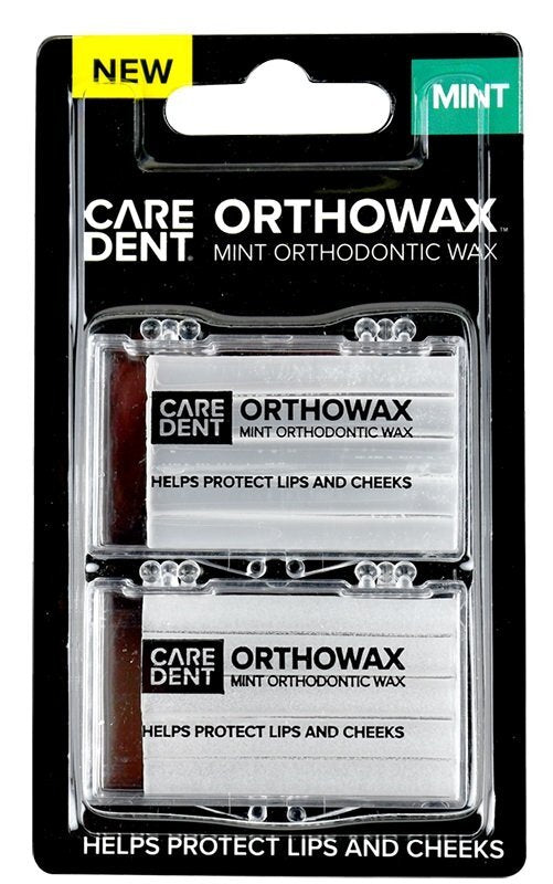 OrthoWax Orthodontic Wax Mint 2 pack