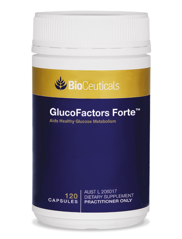 BioCeuticals GlucoFactors Forte 120 capsules