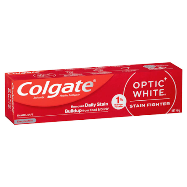 Colgate Optic White Stain Fighter Toothpaste 140g