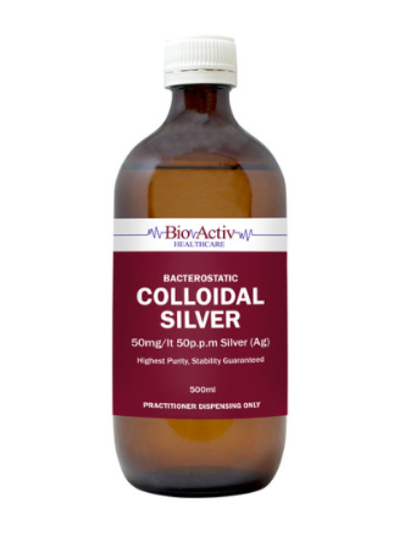 BioActiv Healthcare Colloidal Silver 50ppm 500ml