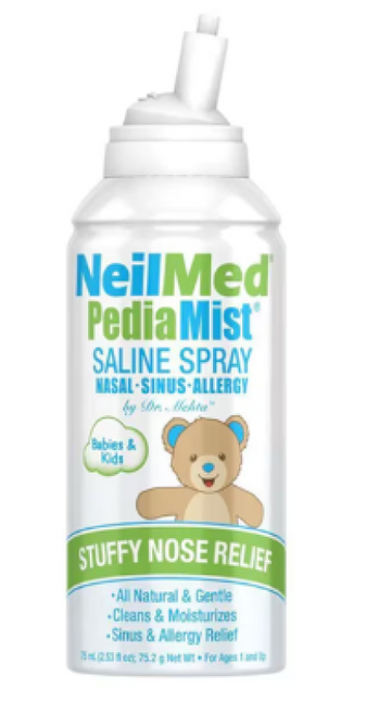 NeilMed PediaMist Saline Nasal Spray 75ml