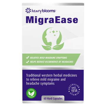 Henry Blooms MigraEase 60 Capsules